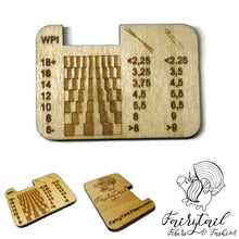 Load image into Gallery viewer, WPI meter 4 yarnlovers