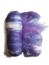 Load image into Gallery viewer, Snow White's Crystals - Art Batts for Spinning